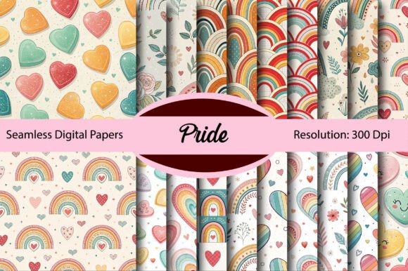 Download Pride Seamless Digital Paper - Pride Collection
