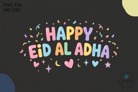 Download Happy Eid Al Adha Colorful Design Vector - Design Collection