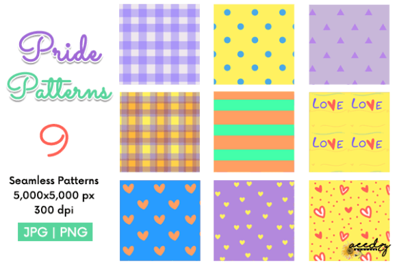 Download Pride Patterns Set - Pride Collection