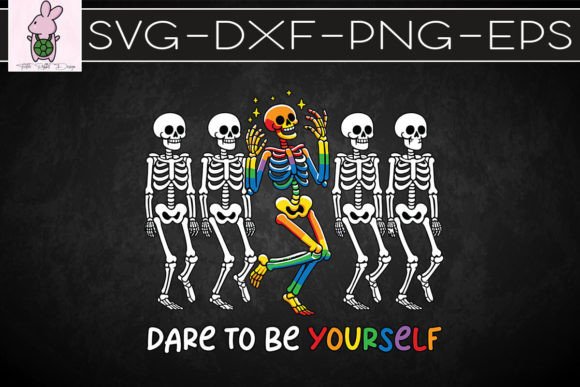 Download Be Yourself Skeleton LGBT Pride SVG - Pride Collection