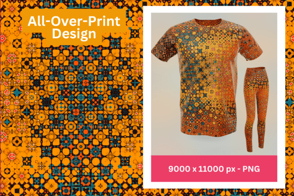 Download Orange Modern &amp; Textile Surface Design - Orange Collection