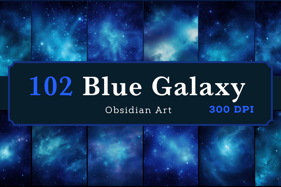 Download Night Sky Blue Galaxy Background - Sky blue Collection