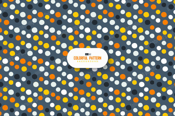 Download Abstract Colorful Dots Pattern Design - Design Collection